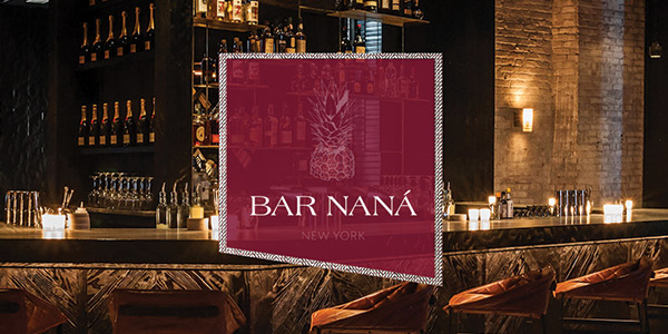 Bar Nana New York Website Launch
